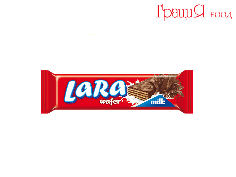 Вафла Лара с мляко